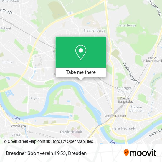 Dresdner Sportverein 1953 map