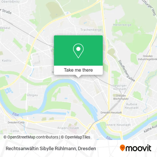 Карта Rechtsanwältin Sibylle Rühlmann