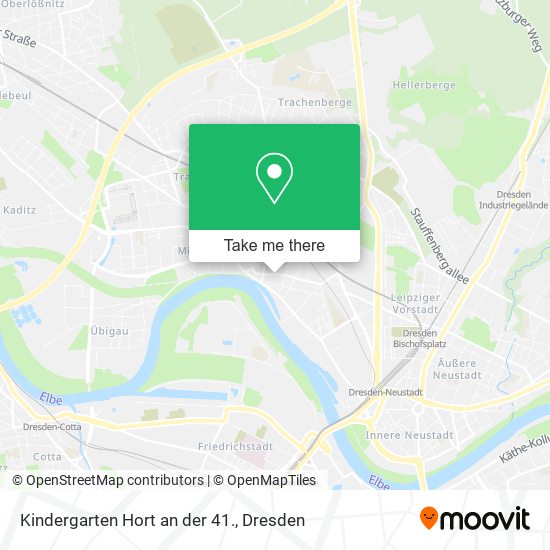Kindergarten Hort an der 41. map