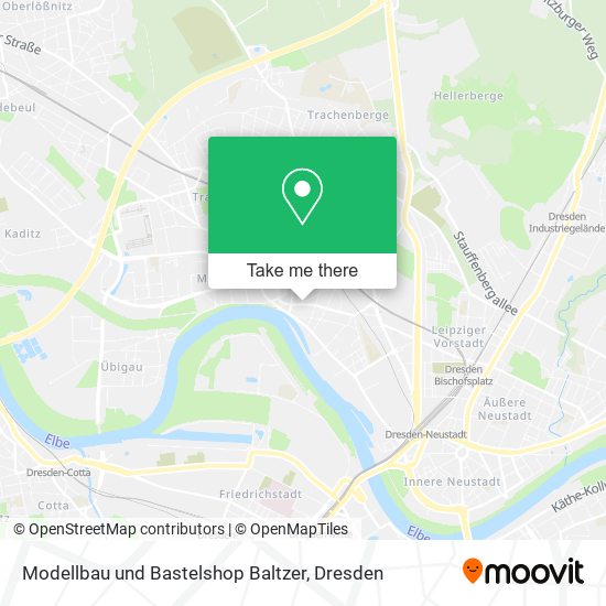 Карта Modellbau und Bastelshop Baltzer