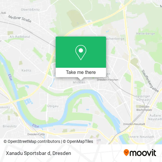 Карта Xanadu Sportsbar d