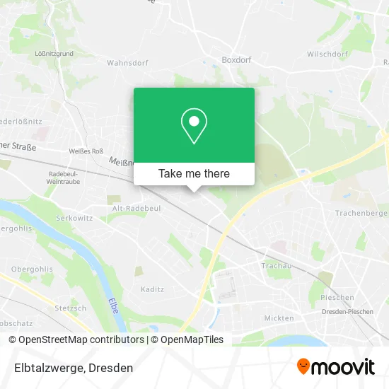 Карта Elbtalzwerge