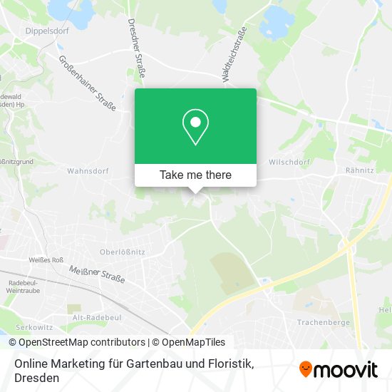 Online Marketing für Gartenbau und Floristik map