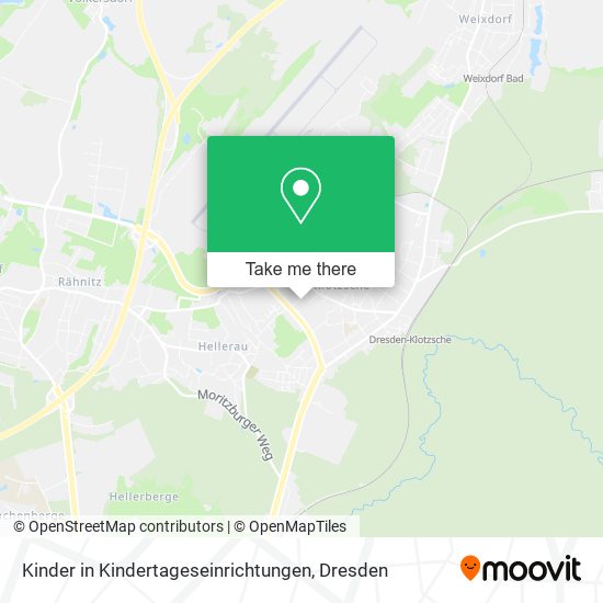 Kinder in Kindertageseinrichtungen map