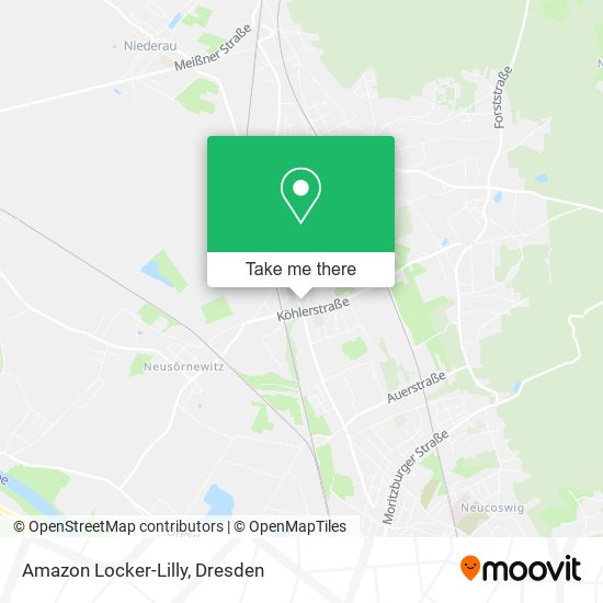 Amazon Locker-Lilly map