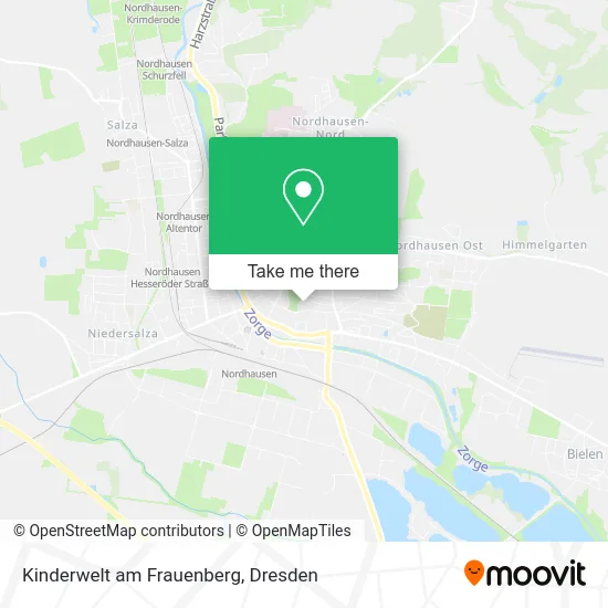 Карта Kinderwelt am Frauenberg