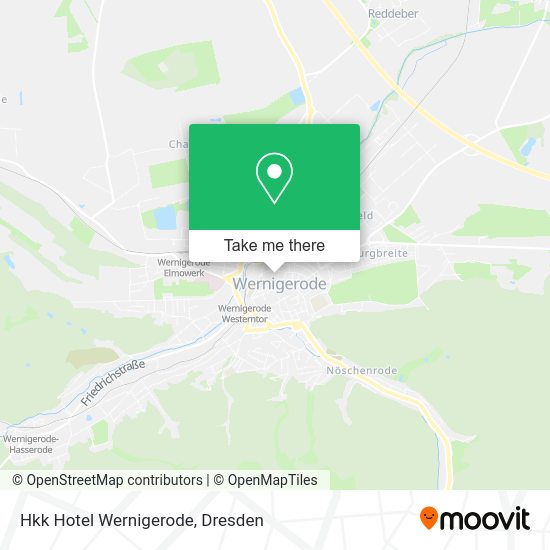Карта Hkk Hotel Wernigerode