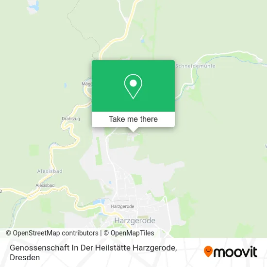 Карта Genossenschaft In Der Heilstätte Harzgerode
