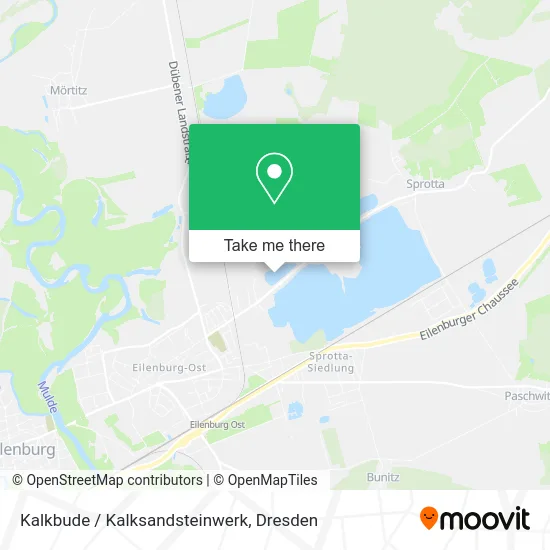 Карта Kalkbude / Kalksandsteinwerk