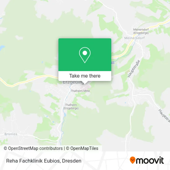 Карта Reha Fachklinik Eubios
