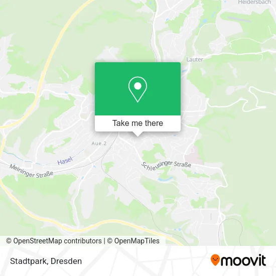 Карта Stadtpark