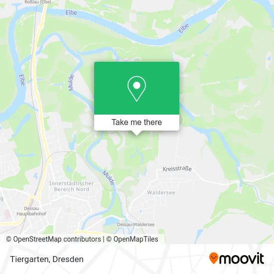 Карта Tiergarten