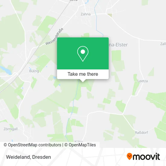 Карта Weideland