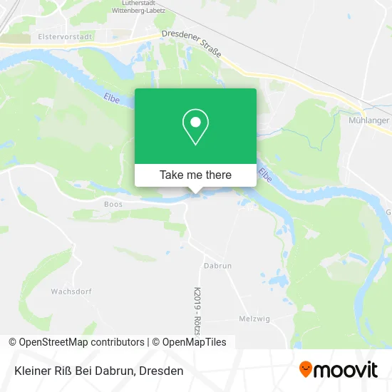 Карта Kleiner Riß Bei Dabrun