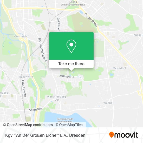 Карта Kgv ""An Der Großen Eiche"" E.V.