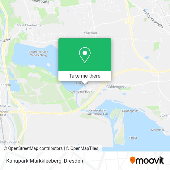 Карта Kanupark Markkleeberg