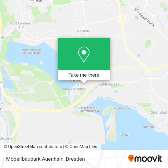 Карта Modellbaupark Auenhain