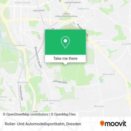 Карта Roller- Und Automodellsportbahn