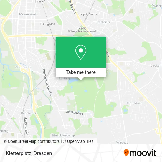 Карта Kletterplatz