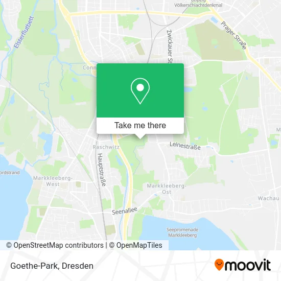 Карта Goethe-Park