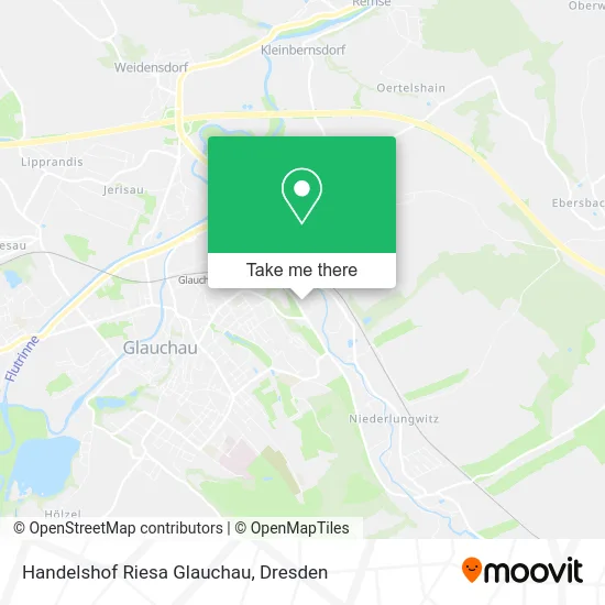 Карта Handelshof Riesa Glauchau