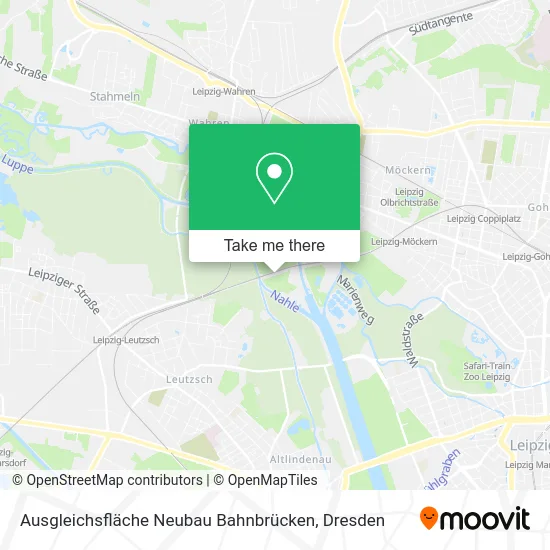 Карта Ausgleichsfläche Neubau Bahnbrücken