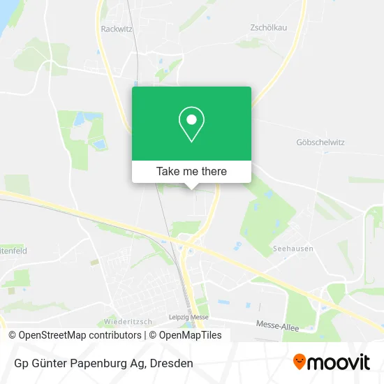 Карта Gp Günter Papenburg Ag