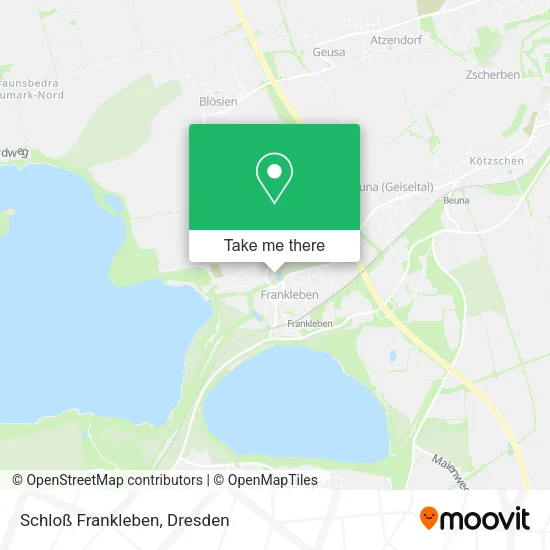 Карта Schloß Frankleben