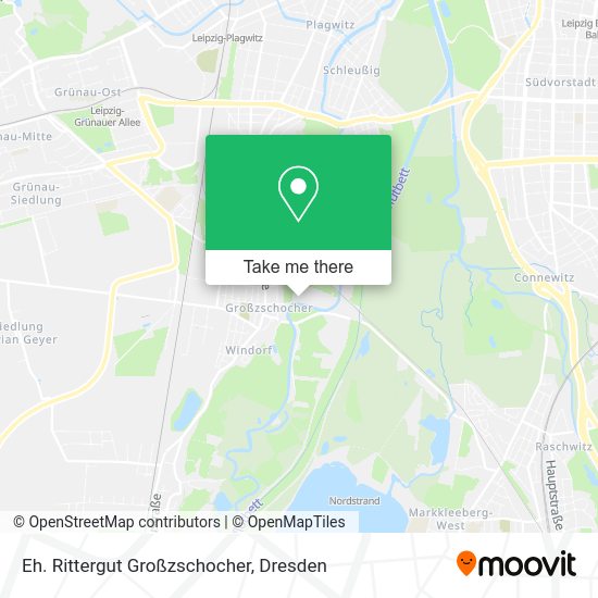 Карта Eh. Rittergut Großzschocher
