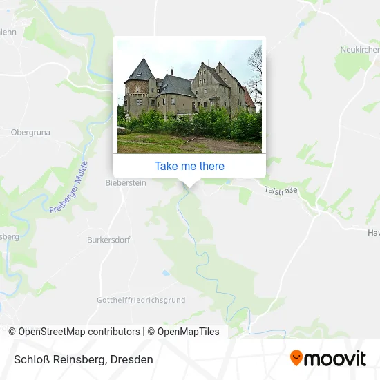 Schloß Reinsberg map