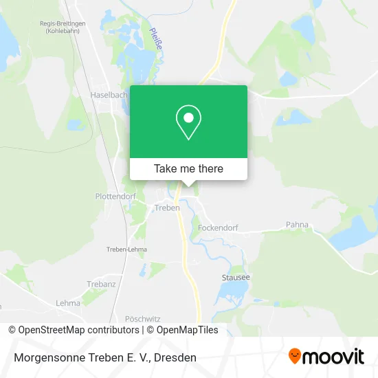 Карта Morgensonne Treben E. V.