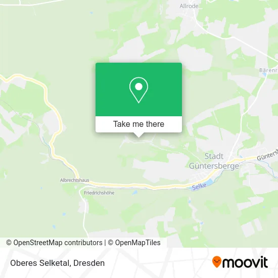 Карта Oberes Selketal