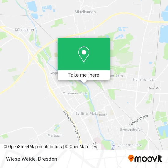 Карта Wiese Weide