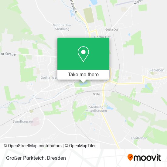 Карта Großer Parkteich