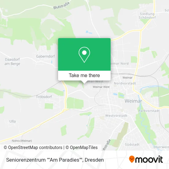 Карта Seniorenzentrum ""Am Paradies""