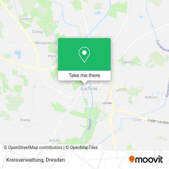 Карта Kreisverwaltung