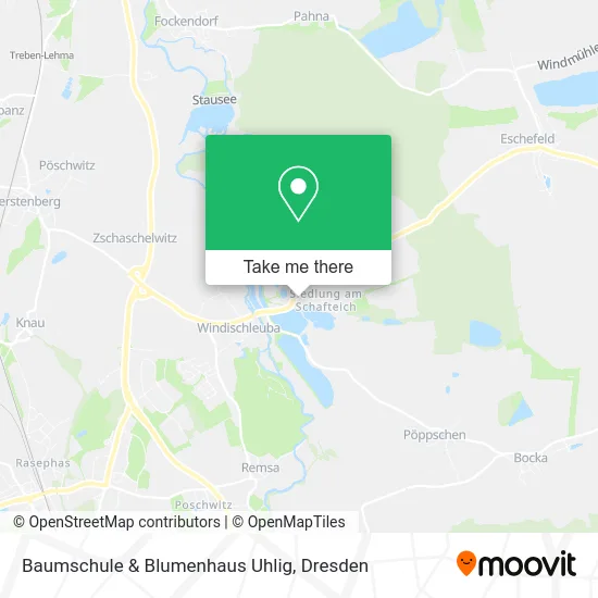 Карта Baumschule & Blumenhaus Uhlig