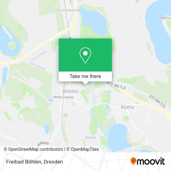 Карта Freibad Böhlen
