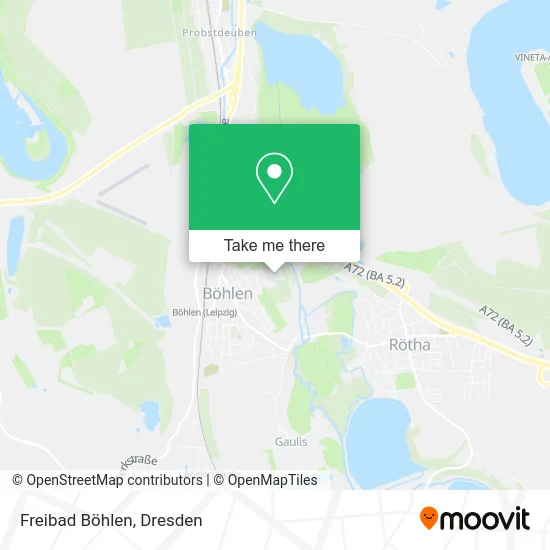 Карта Freibad Böhlen