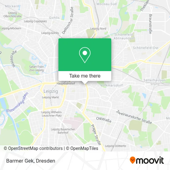 Карта Barmer Gek