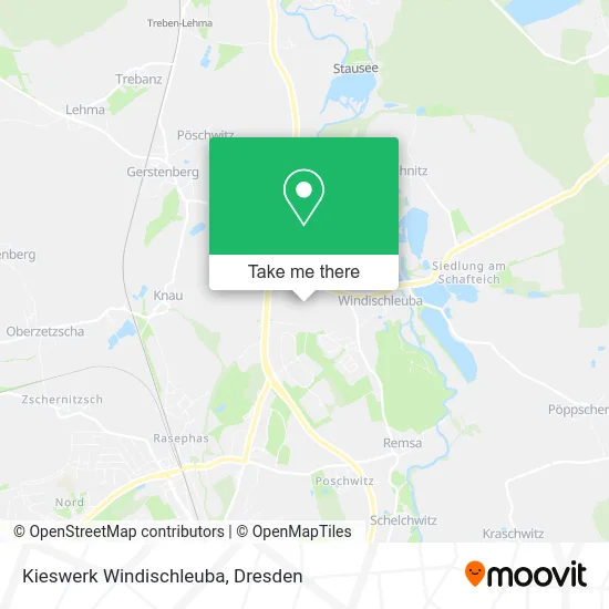 Карта Kieswerk Windischleuba