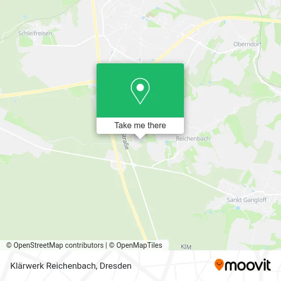 Карта Klärwerk Reichenbach