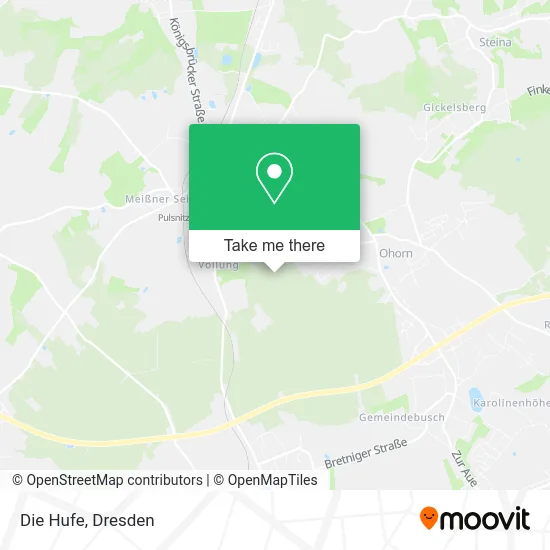Карта Die Hufe