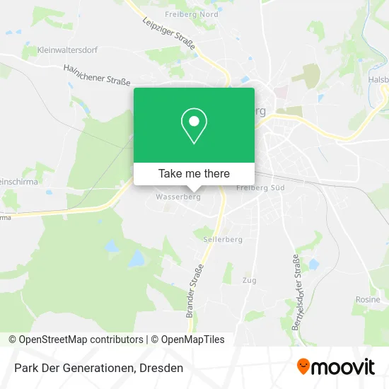 Карта Park Der Generationen