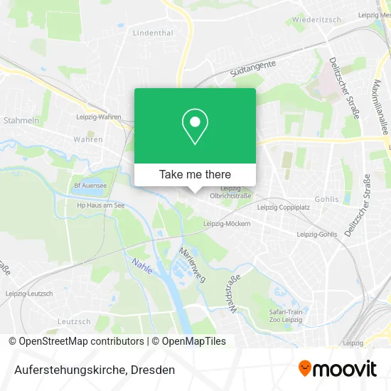 Карта Auferstehungskirche