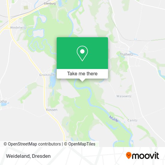 Карта Weideland