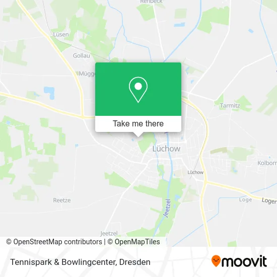 Tennispark & Bowlingcenter map