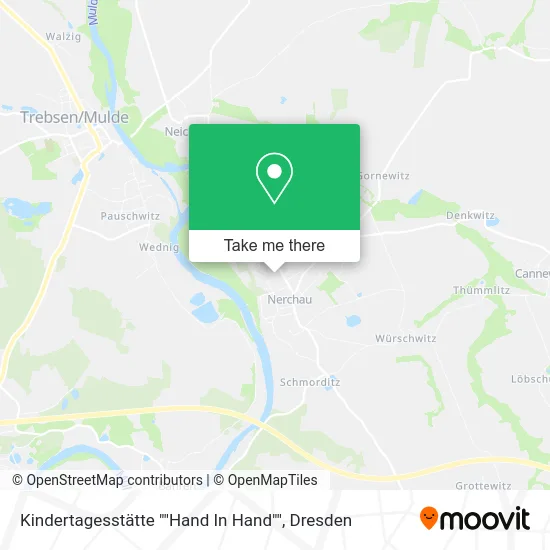 Карта Kindertagesstätte ""Hand In Hand""
