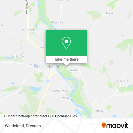 Карта Weideland