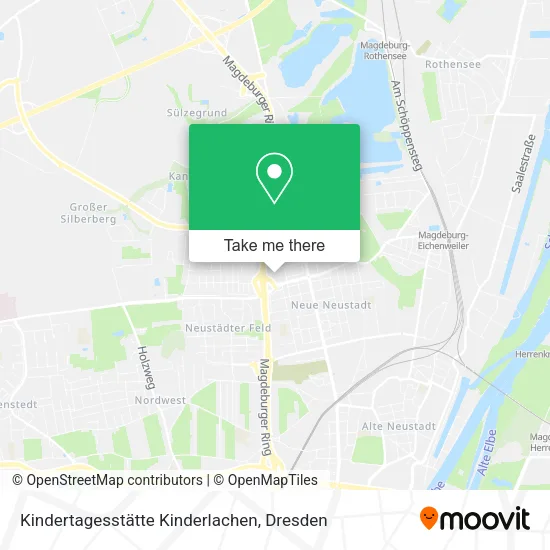 Карта Kindertagesstätte Kinderlachen